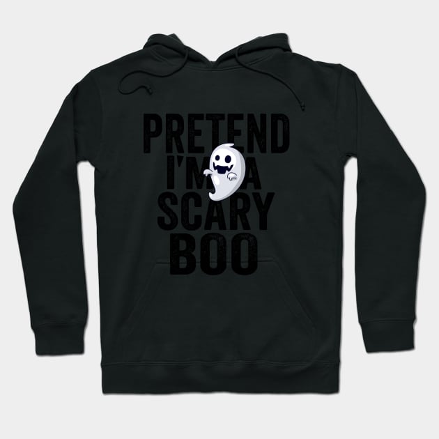 PRETEND I'm a scary Boo Hoodie by CoolFuture
